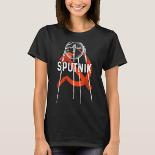 スプートニク衛星探査機ソ連宇宙Sp Tシャツ