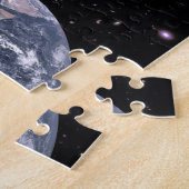 スプートニク1地球衛星 ジグソーパズル (側面)