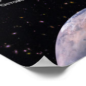スプートニク1地球衛星 ポスター (角)