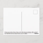 スプートニク1地球衛星 ポストカード (裏面)