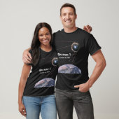 スプートニク1地球衛星 Tシャツ (ユニセックス)