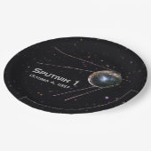 スプートニク1衛星 ペーパープレート (アングル)