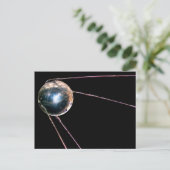 スプートニク:ザファースト人工サテライトイン宇宙 ポストカード (スタンド正面)