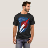 スプートニク ソ連 ソビエト連邦 宇宙 宣伝 1 Tシャツ (正面フル)