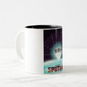 スプートニク「星への競争」 ツートーンマグカップ (正面左)