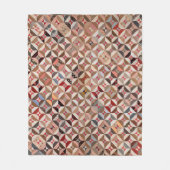 スプールキルト フリースブランケット (正面)