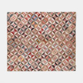 スプールキルト フリースブランケット (正面(横))