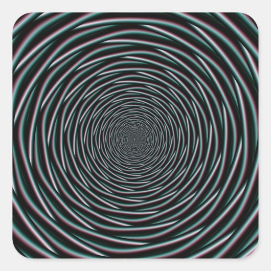 スプール渦 スクエアシール (正面)