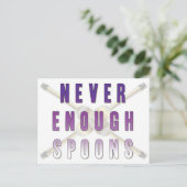 スプーンが足りない ポストカード (スタンド正面)