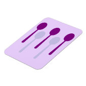 スプーンが足りない マグネット (左側)