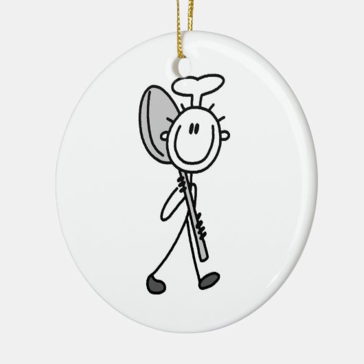 スプーンでシェフ セラミックオーナメント (左)