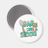 スプーンで私を強打する マグネット (正面/裏面)