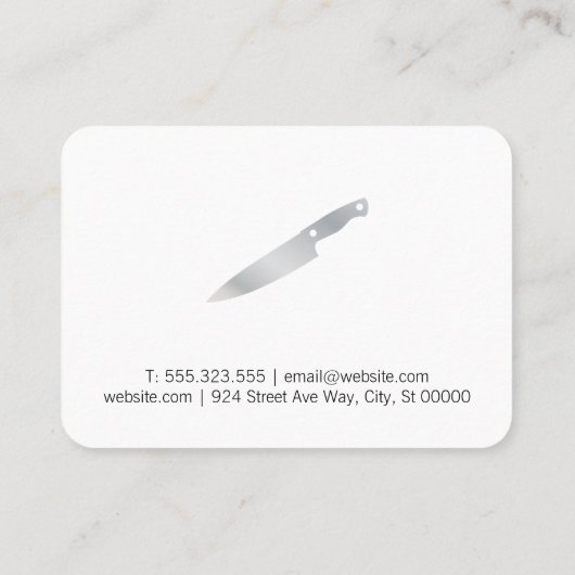 スプーンとスパイス 名刺 (裏面)