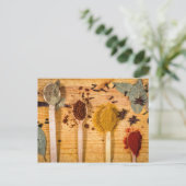 スプーンのスパイス ポストカード (スタンド正面)