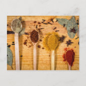 スプーンのスパイス ポストカード (正面)