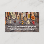 スプーンのスパイス 名刺 (裏面)