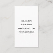 スプーンのロゴ 予約カード (裏面)