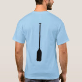 スプーンの川の紐バンド Tシャツ (裏面)