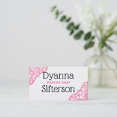 スプーンの測定ベーカーのシェフ名刺 名刺 (スタンド正面)