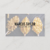 スプーンの牧草地 |料理 名刺 (正面)