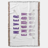 スプーンは決して十分ではない スローブランケット (正面縦)