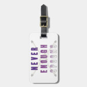 スプーンは決して十分ではない ラゲッジタグ (正面縦)