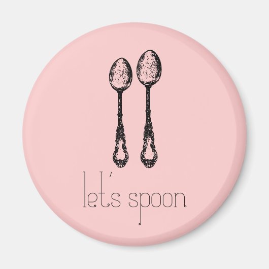 スプーンを取ろう マグネット (正面)