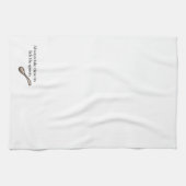 スプーンを舐めるのに時間を常にかけて下さい キッチンタオル (横)