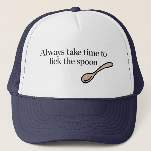 スプーンを舐めるのに時間を常にかけて下さい キャップ (正面)