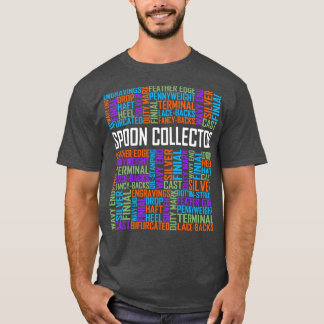 スプーンコレクター語 Tシャツ