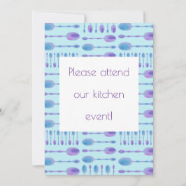 スプーンズキッチンイベント招待状 招待状