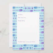 スプーンズキッチンイベント招待状 招待状 (裏面)