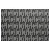 スプーンナイフフォークグラフィック ファブリック (ファットクウォーター)