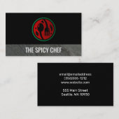 スプーンフォークチリロゴ 名刺 (正面/裏面)