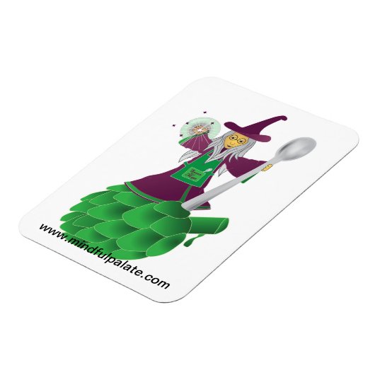 スプーンメイジのキッチンマグネット マグネット (左側)