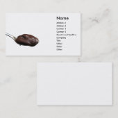 スプーン上チョコレート名刺 名刺 (正面/裏面)