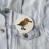 スプーン勘定書を出されたシギの繁殖 缶バッジ (インサイチュ)