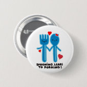 スプーン化は分裂につながる 缶バッジ (正面&裏面)