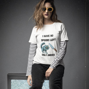 スプーン家ギグスプーン理論の慢性的な痛み戦士 Tシャツ