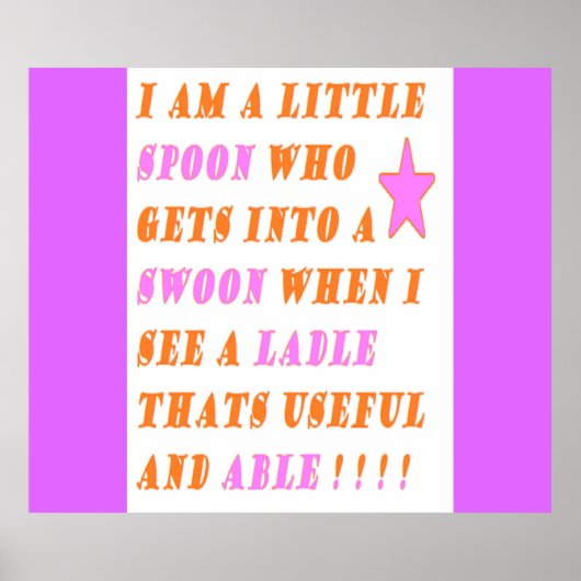 スプーン滝はラドルに恋をする ポスター (正面)