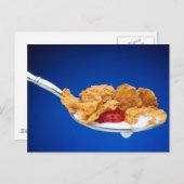 スプーン1杯のシリアル ポストカード (正面/裏面)