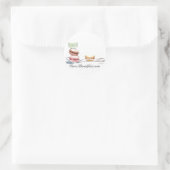 スプーン1杯のマカロンシール ラウンドシール (バッグ)