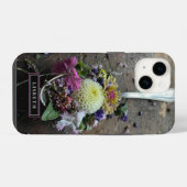 スプーン1杯の花iPhoneケース iPhoneケース (裏面横)