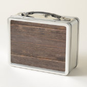 スプーン、フォーク、ディッシュ メタルランチボックス (裏面)