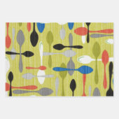 スプーン ラッピングペーパーシート (正面3)