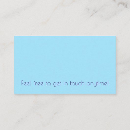 スプーン 名刺 (裏面)