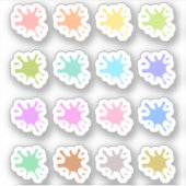 スプ絵を描ラツ日カバーアート先生舞城プランナー シール (正面)