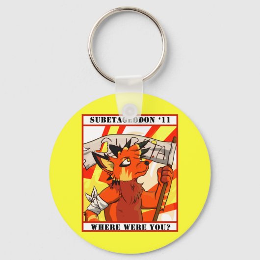 スベタゲドン'11ラウンドキーチェーン キーホルダー (正面)
