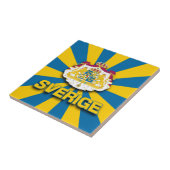 スベリージュコート・オブ・アームズ タイル (側面)