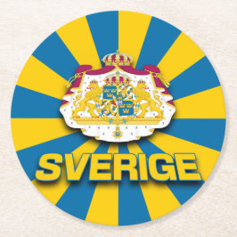 スベリージュコート・オブ・アームズ ラウンドペーパーコースター